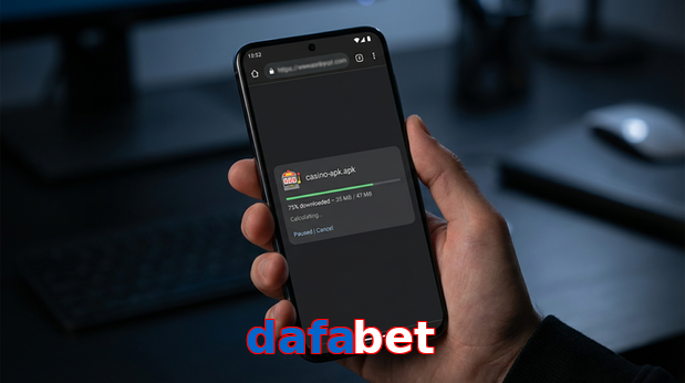 Main screen of Dafabet apk page for PK players