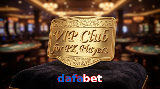 Main screen of Dafabet vip page for PK players